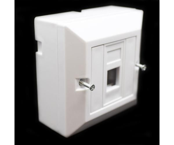 קופסאת פלסטיק RJ-45 Plastic box Cat5