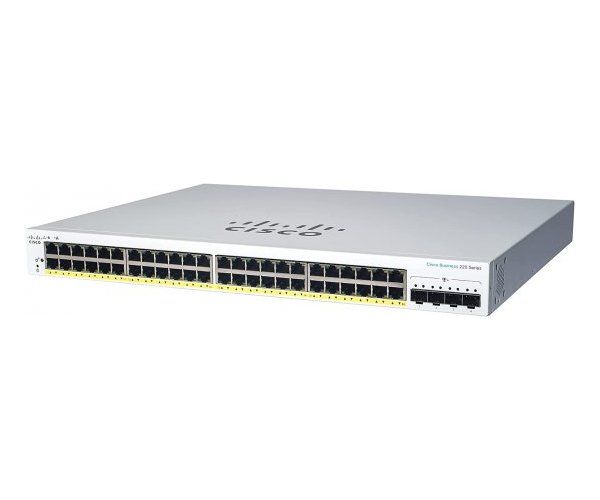 מתג מנוהל CISCO CBS220-48T-4G-EU 48PORT1GB+4SFP White