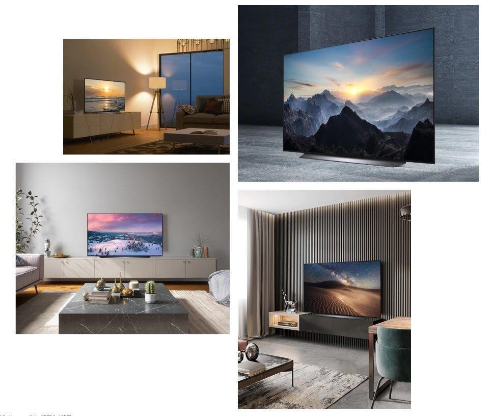 טלוויזיה 55 חכמה LG OLED Special Edition ברזולוציית 4K דגם: OLED55CS6LA