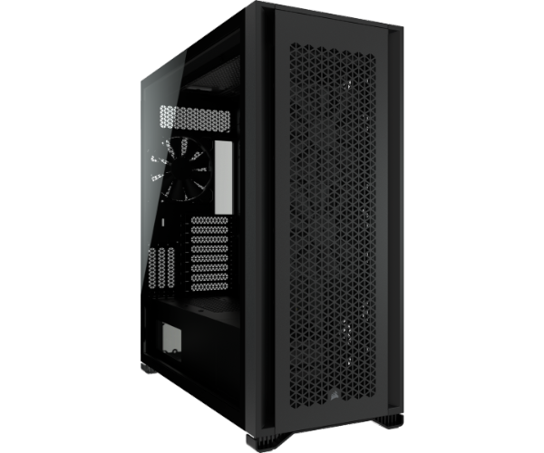 מארז מחשב CORSAIR 7000D AIRFLOW Full Tower – תאימות ATX / micro-ATX / mini-ITX – קירור נוזלי עד 480 מ"מ – צבע שחור