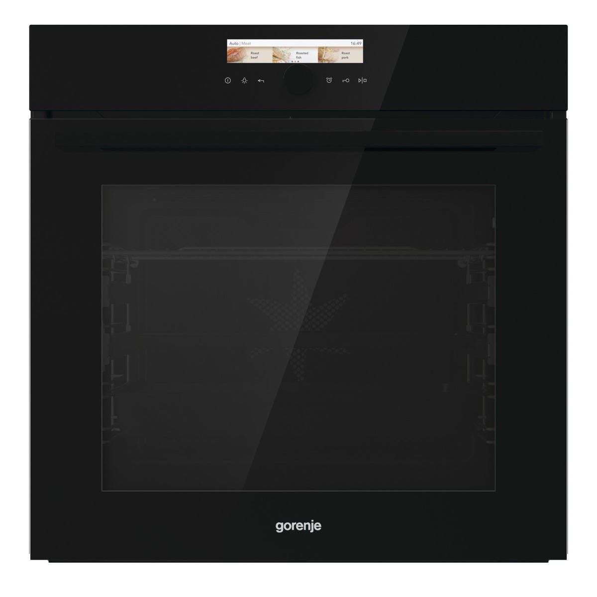 תנור בנוי בגימור זכוכית שחורה 60 סמ מסדרת Superior BO798S38BG