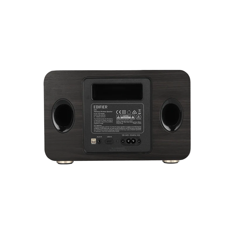 Edifier D32 - Tabletop Wireless Speaker (black walnut)