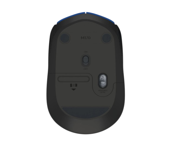 עכבר אלחוטי Logitech M171 – צבע כחול – חיבור אלחוטי 2.4GHz