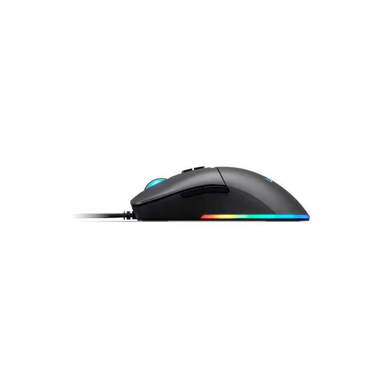 עכבר גיימינג Lenovo M210 RGB – חוטי USB – עד 8000 DPI – שחור