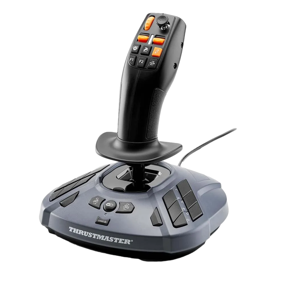 ג'ויסטיק Thrustmaster SimTask FarmStick – 3 צירים 16 סיביות – חיישני H.E.A.R.T – 7 כפתורים – למחשב