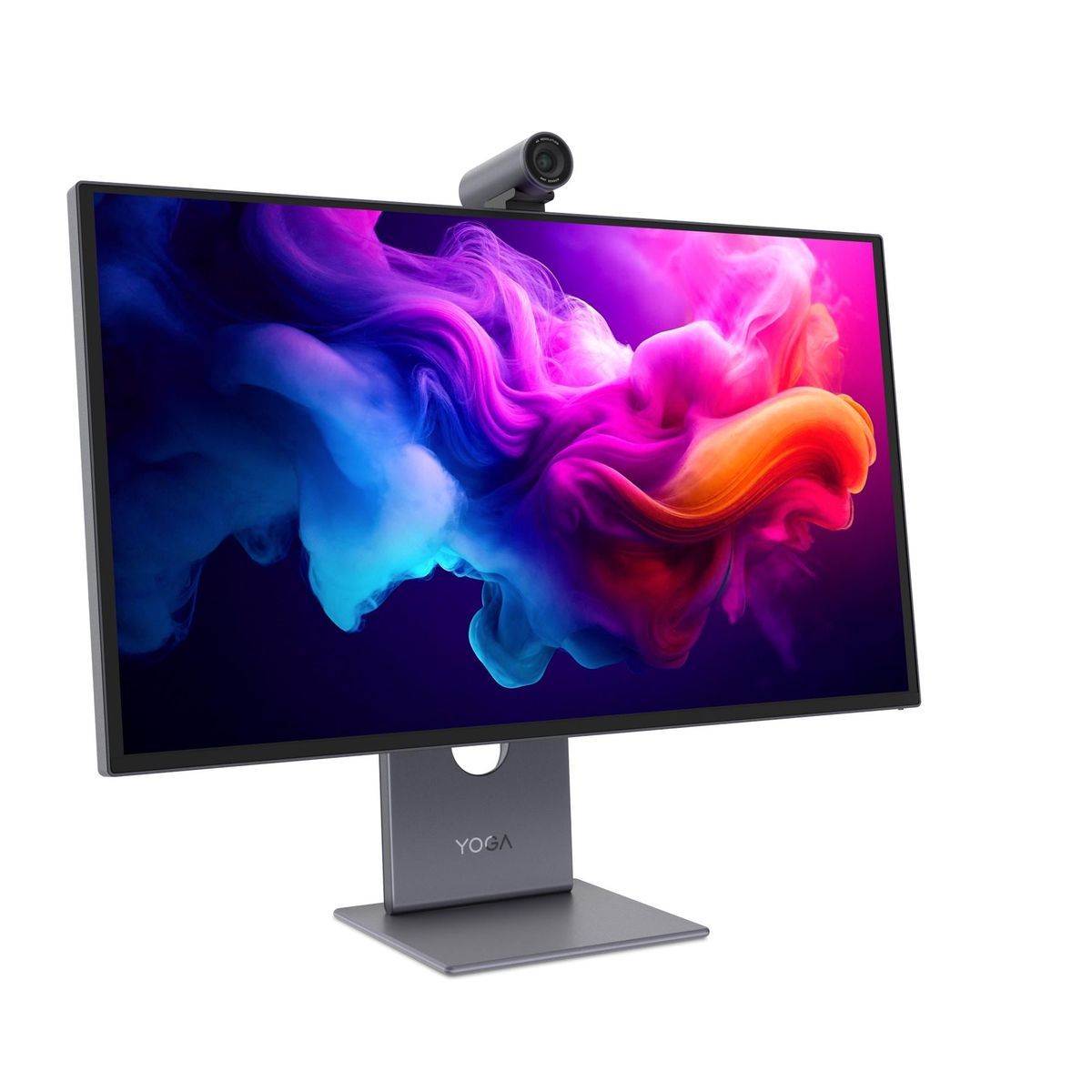 מסך מחשב 26.5 אינץ Lenovo Yoga Pro 27UD-10 – רזולוציה 4K UHD – פאנל QD-OLED – קצב רענון 120Hz – זמן תגובה 0.03ms