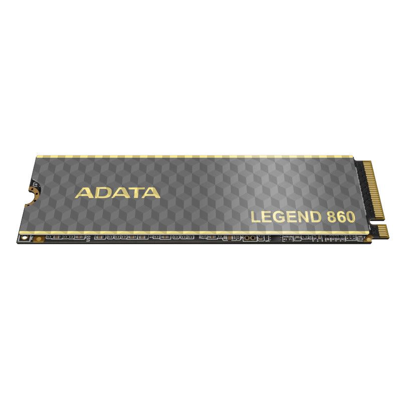 כונן SSD ADATA LEGEND 860 – נפח 1TB – ממשק PCIe 4.0 M.2 NVMe – קריאה עד 6000MB/s – כתיבה עד 4000MB/s