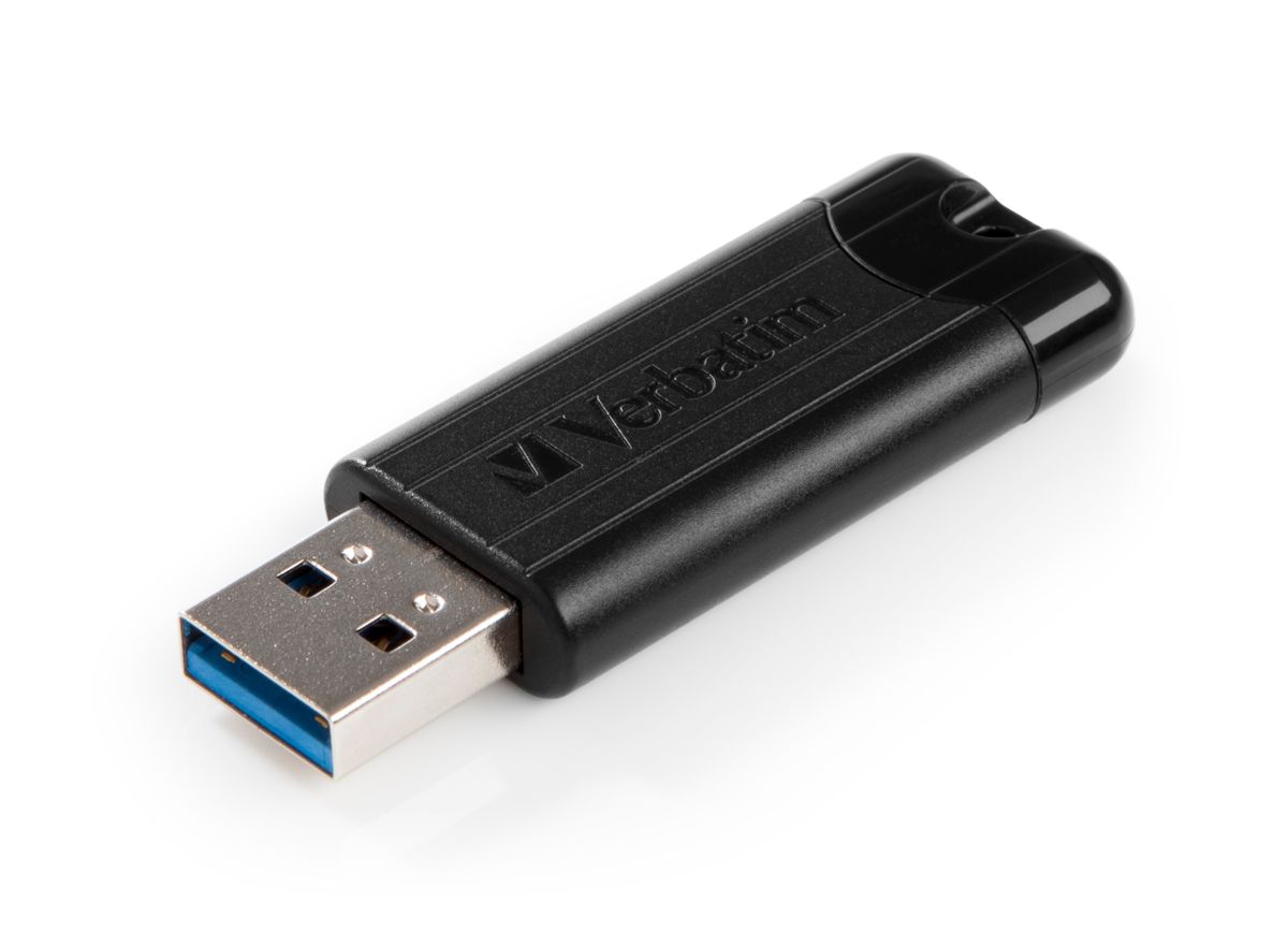Verbatim PinStripe USB3.2 Drive 64GB