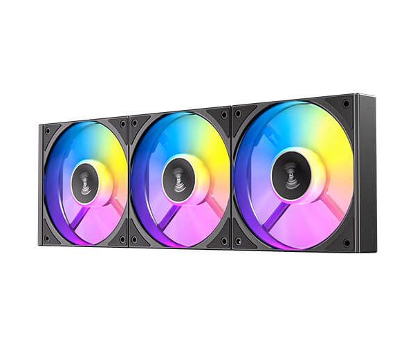 מאווררים למארז ANTEC Connect C120 Reverse ARGB BLACK 3PK