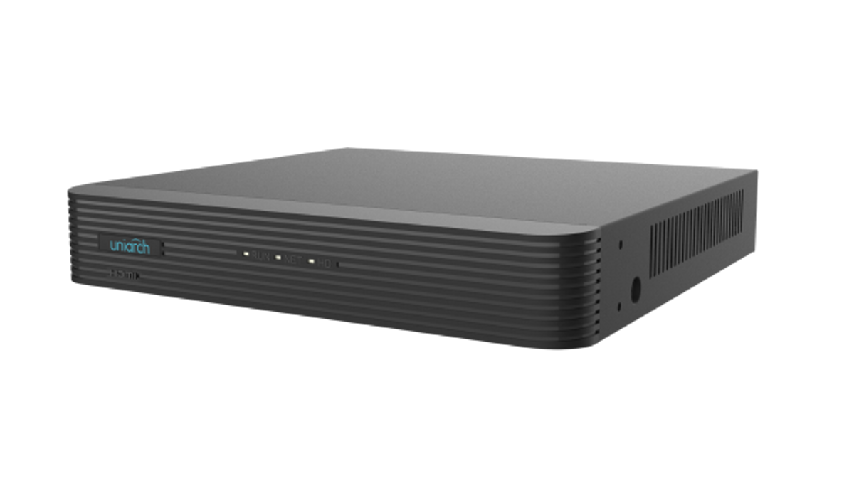מקליט וידאו 4 ערוצים עד 4 מצלמות IP דגם NVR-104E2