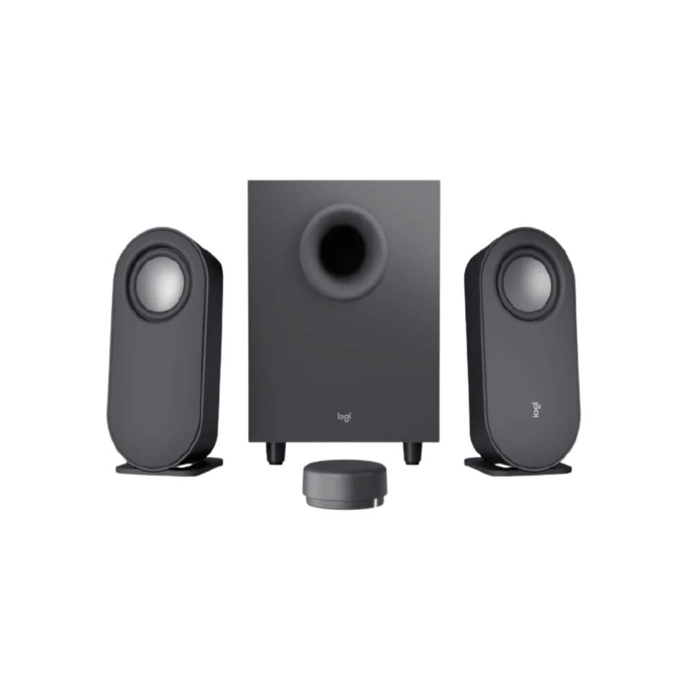 רמקולים למחשב Logitech Z407 – Bluetooth – סאבוופר – בקרה אלחוטית – טווח עד 20 מטר