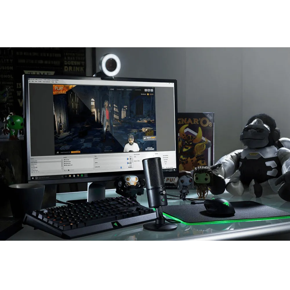 אוזניות – RAZER KRAKEN KITTY V2 PRO בצבע ורוד