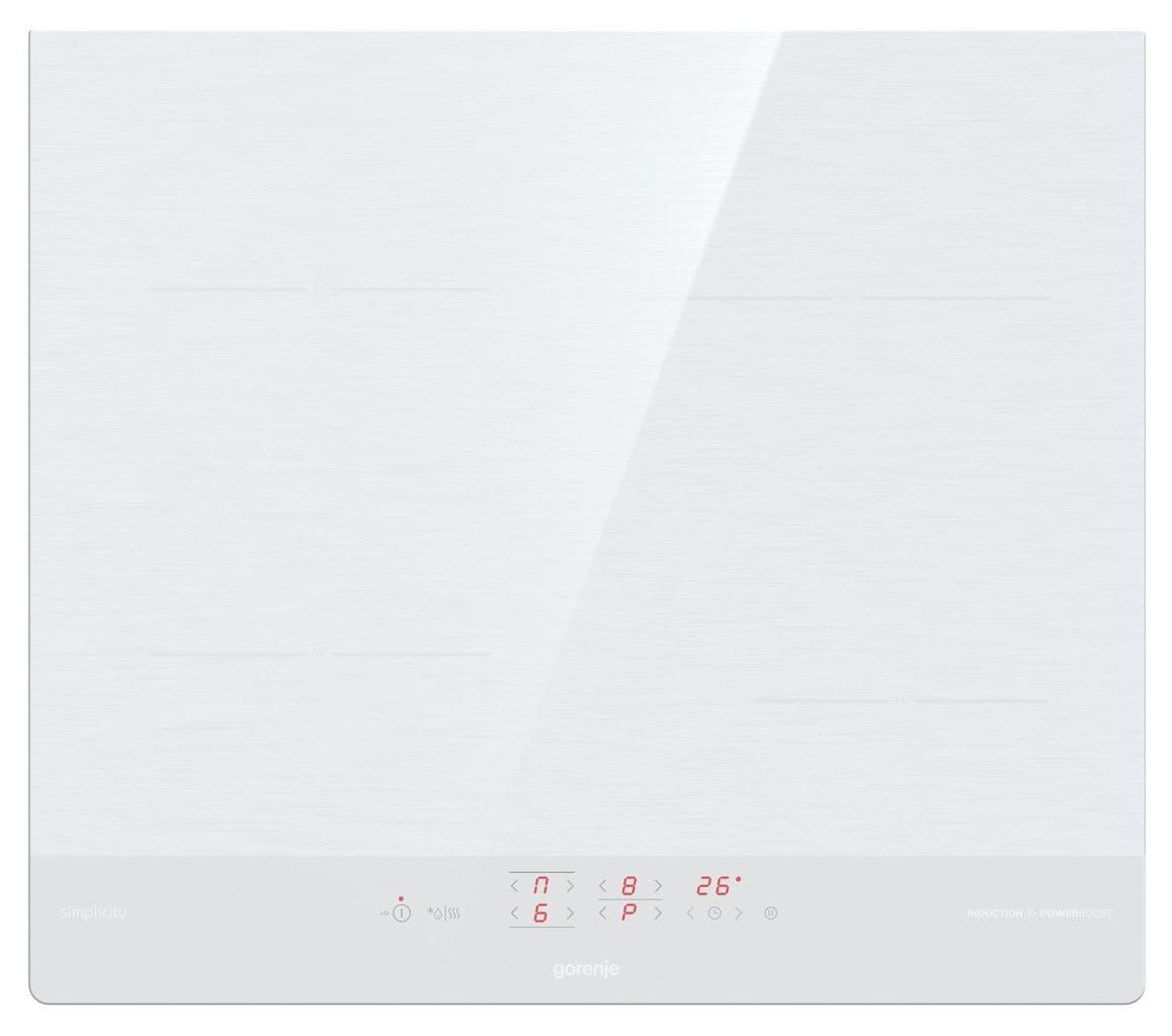 כיריים אינדוקציה gorenje בגימור לבן 60 סמ דגם IT643SYW7
