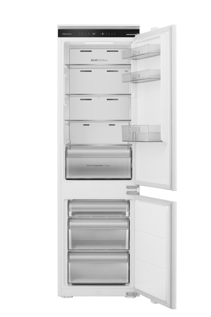 מקרר אינטגרלי Hisense מקפיא תחתון 252 ליטר דגם RB3B250NEWE1