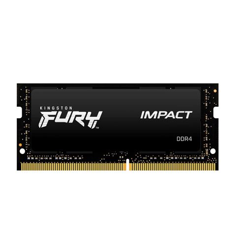 זיכרון Kingston FURY Impact 16GB DDR4 3200MHz CL20 SODIMM למחשב נייד