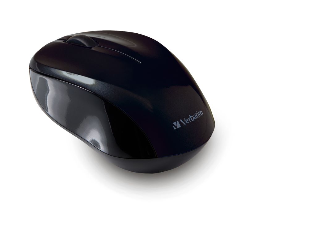 VERBATIM GO NANO WIRELESS MOUSE BLACK