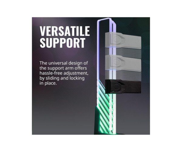 תומך לכרטיס מסך Cooler Master ARGB GPU SUPPORT BRACKET