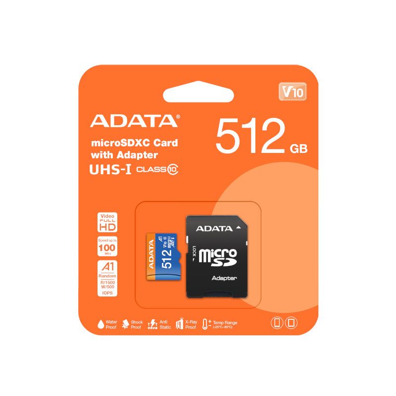 ADATA Premier Pro mSDXC SDHC 512Gb