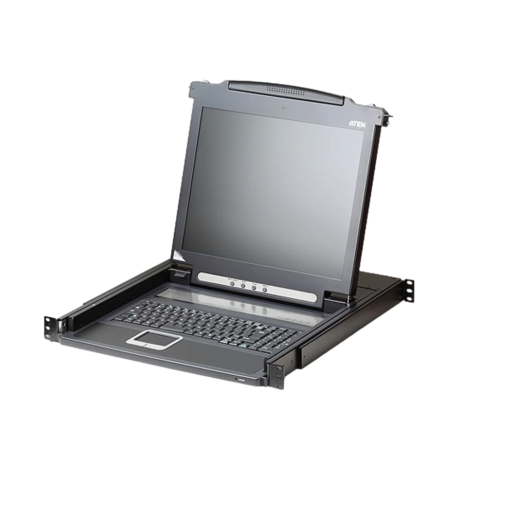 מסך KVM LCD 19 אינץ' CL1000N PS2 VGA באחריות יבואן רשמי