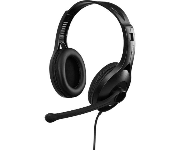 אוזניות BLACK  EDIFIER K800 WITH MICROPHONE USB
