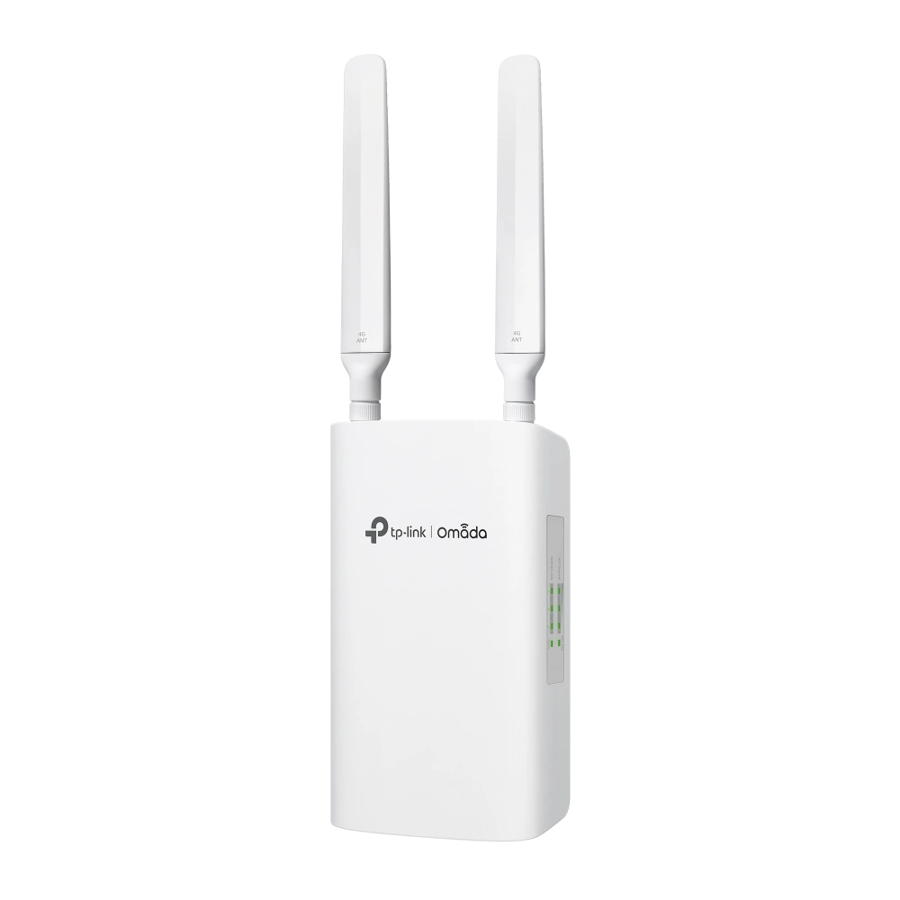 נתב חיצוני TP-Link Omada ER703WP-4G-Outdoor – Wi-Fi 6 AX3000 – סלולר 4G+ Cat6 – 3 יציאות Gigabit עם PoE – עמידות IP55