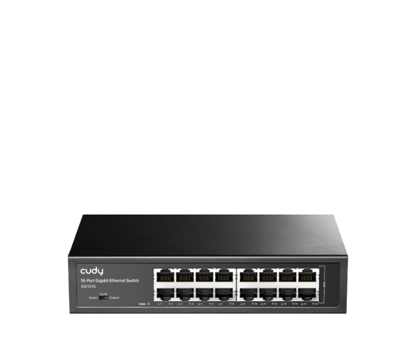 מתג לא מנוהל CUDY GS1016 16 Port Gigabut Ethernet Switch
