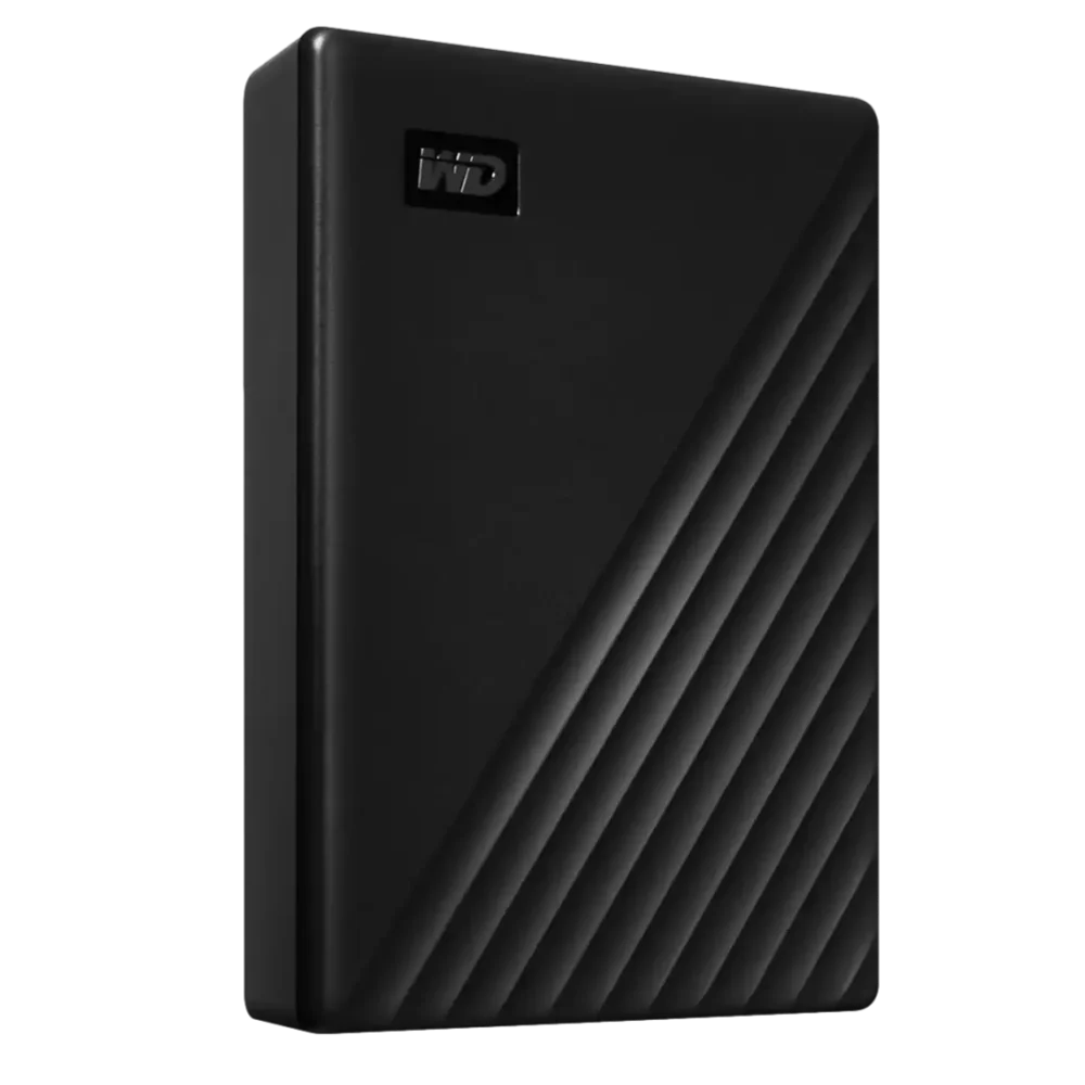 כונן My Passport 6TB מבית WD בצבע שחור