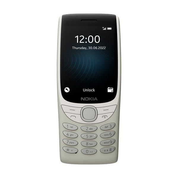 טלפון סלולרי NOKIA דגם 8210 בצבע חול