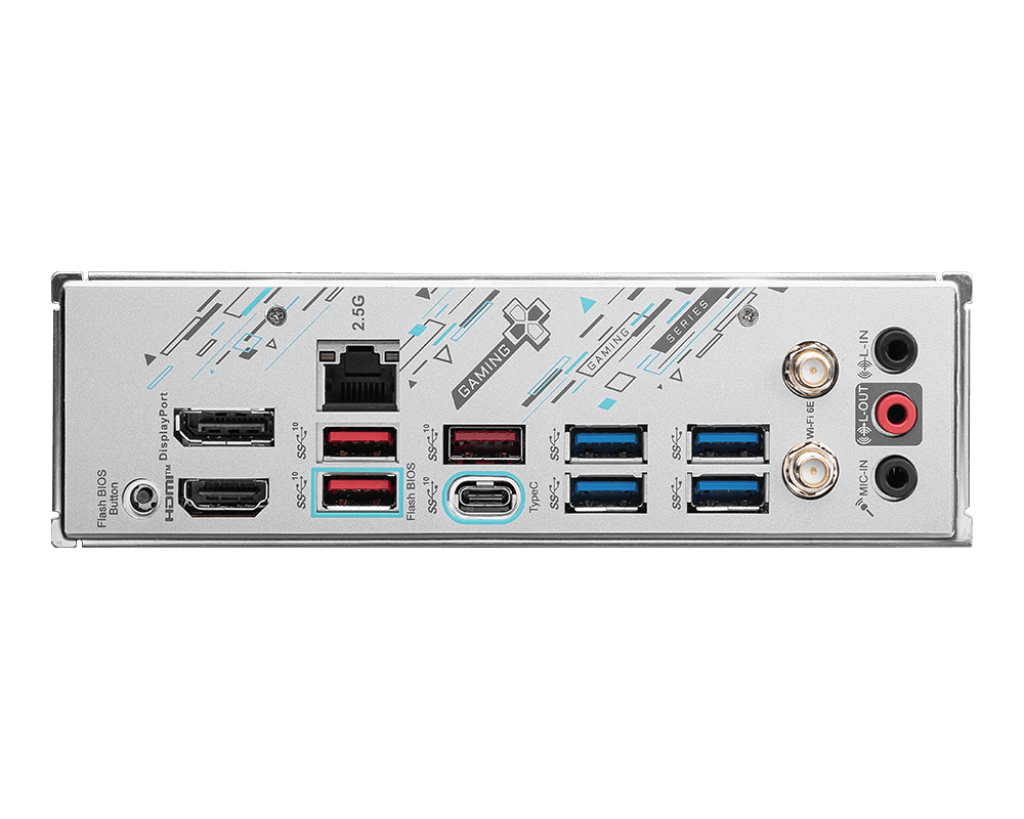 לוח אם MSI B650M GAMING PLUS WIFI – ערכת שבבים AMD B650 – תושבת AM5 – זיכרון DDR5 עד 256GB ב-4 חריצים – Wi-Fi 6E – 2 חריצי M.2 – 4 יציאות SATA III