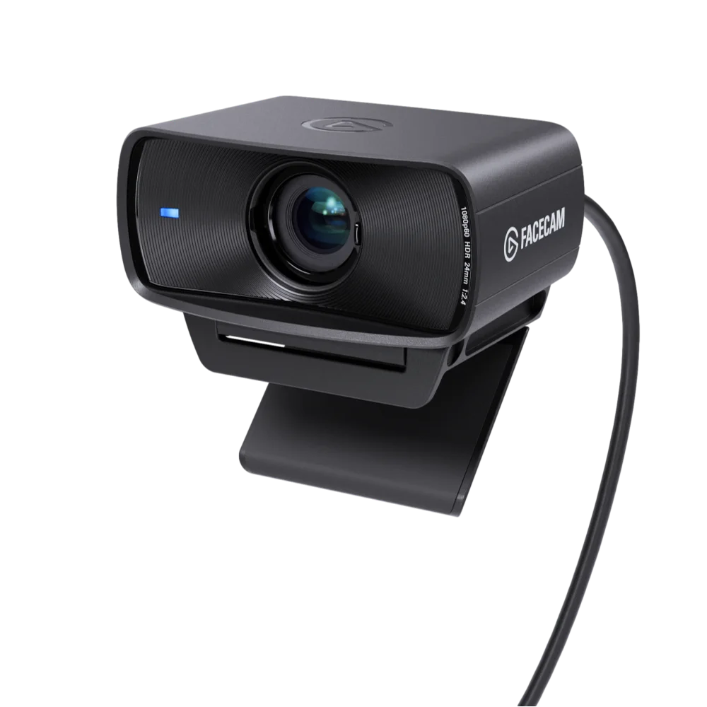 מצלמת רשת Elgato Facecam MK2 – Full HD 1080p ב-60fps עם HDR – חיישן Sony STARVIS – עדשת זכוכית Elgato Prime f/2.4 24 מ"מ – שדה ראייה עד 84° – חיבור USB 3.0