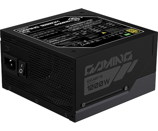 ספק כוח GIGABYTE GME1000GM PG5 1000W Gold Fully Modular