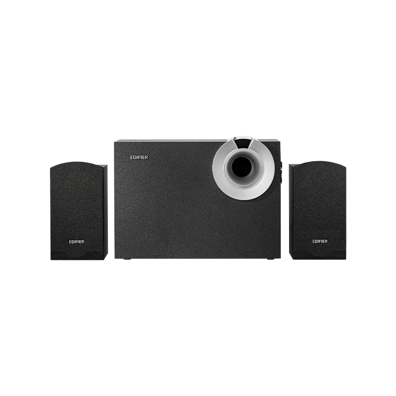 מערכת רמקולי מחשב Edifier M206BT 2.1 – הספק 34W RMS – Bluetooth – שחור