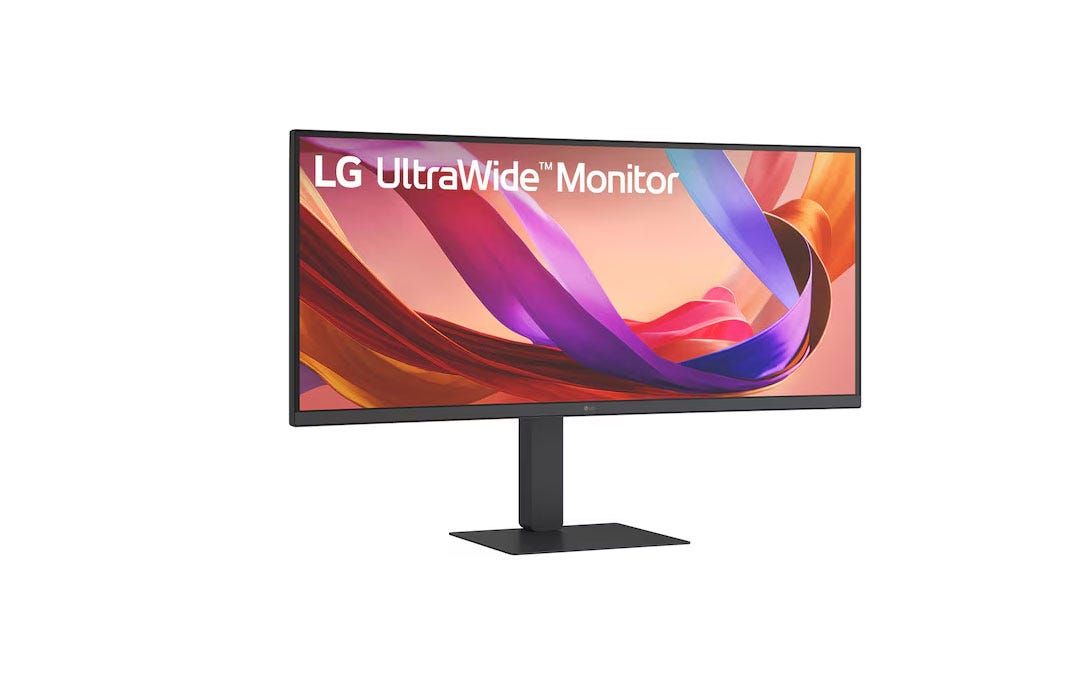 מסך מחשב קעור ''34 UltraWide™ WQHD IPS תוצרת LG דגם: 34U650A-B
