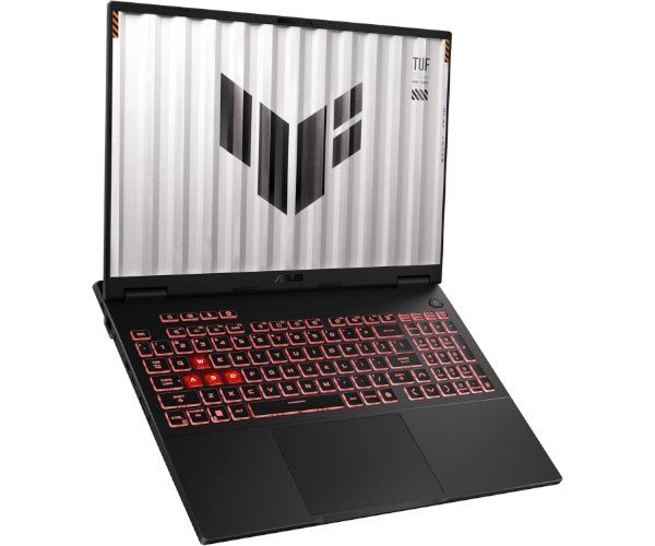 מחשב נייד גיימינג ASUS TUF Gaming F16 – מסך 16 אינץ' WUXGA 144Hz – מעבד AMD Ryzen 9 8940HX – זיכרון 32GB DDR5 – אחסון 1TB NVMe Gen4 – מסך גרפי RTX 5060 8GB – Windows 11 Home