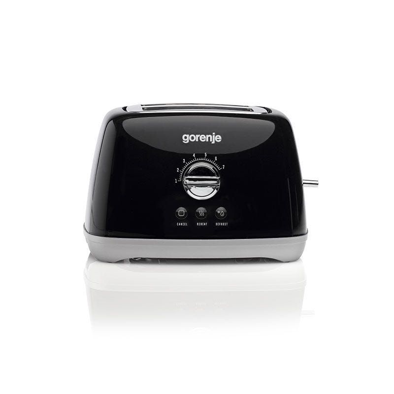 מצנם בצבע שחור gorenje בעיצוב רטרו דגם T900RLBK