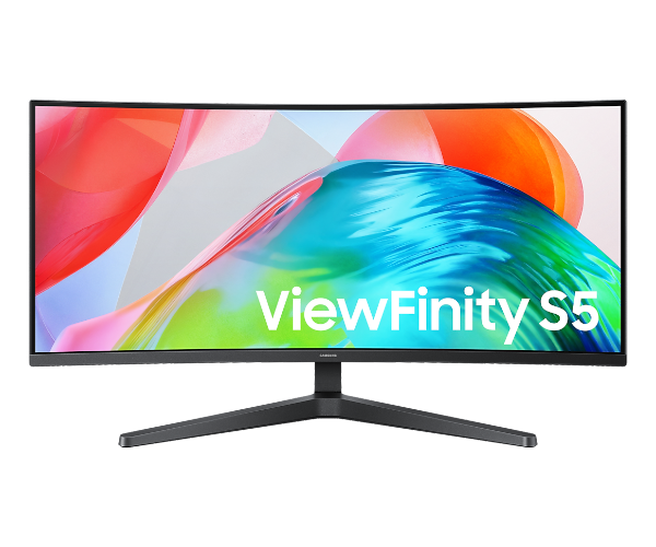 מסך SAMSUNG S34H550GAU 34 VA UWQHD 120Hz 5ms Curved HDR10