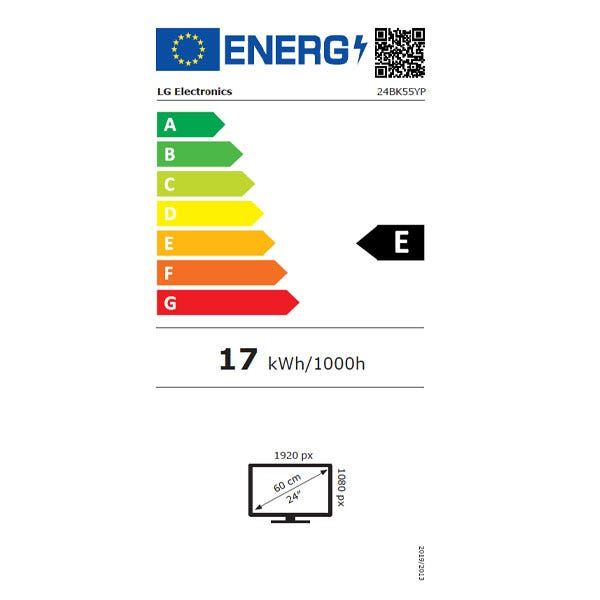 מסך מחשב מקצועי ''24 Full HD IPS תוצרת LG דגם: 24BK55YP-B
