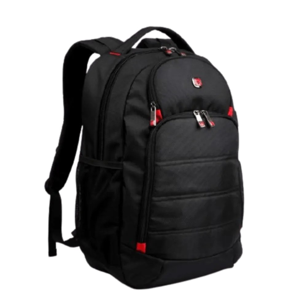 תיק גב למחשב נייד Miracase NB-8122PRO 15.6 שחור עם תא מרופד ורצועות אורטופדיות באחריות יבואן רשמי