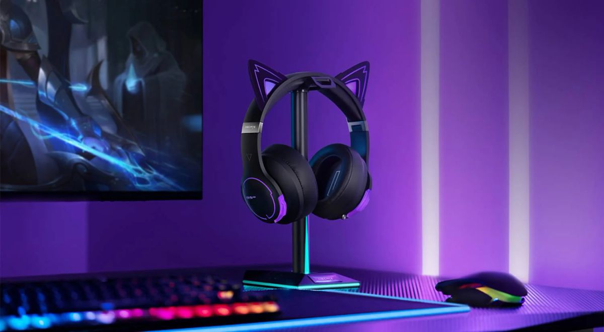 Edifier G5BT Hi-Res Gaming Headset - Cat Version (Pink)