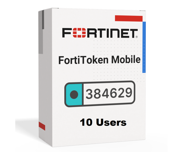 רישיון Fortinet FortiTokenMobile 10 User Electronic License