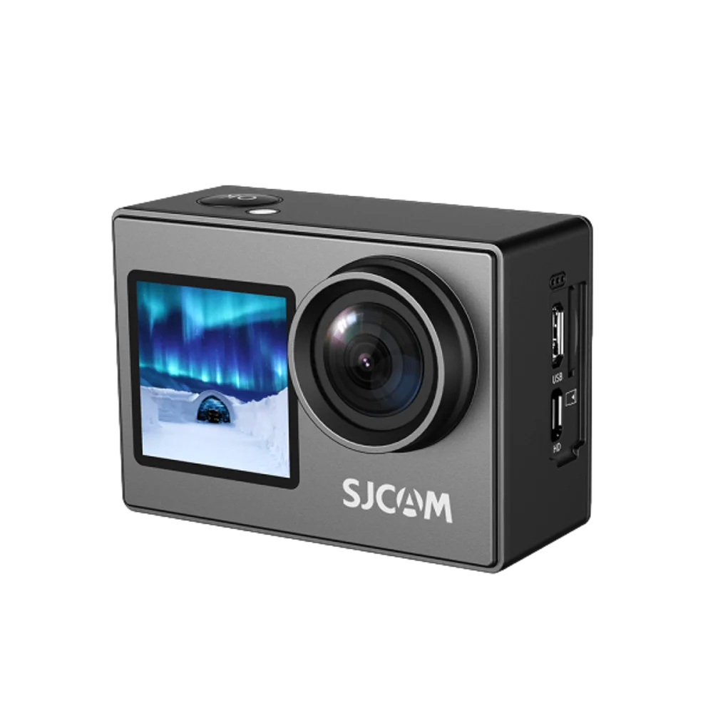 מצלמת אקסטרים SJCAM SJ4000 Dual Screen – 4K 30FPS – מסך כפול – עמידה במים