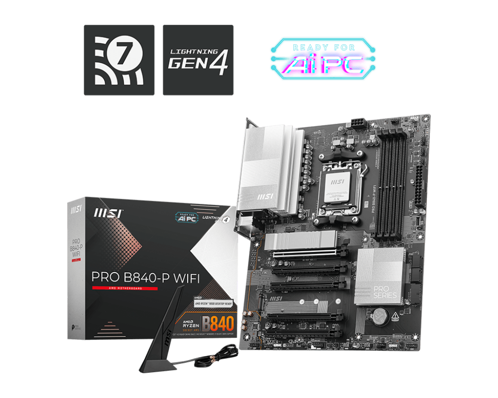 לוח אם  MSI PRO B840-P WIFI