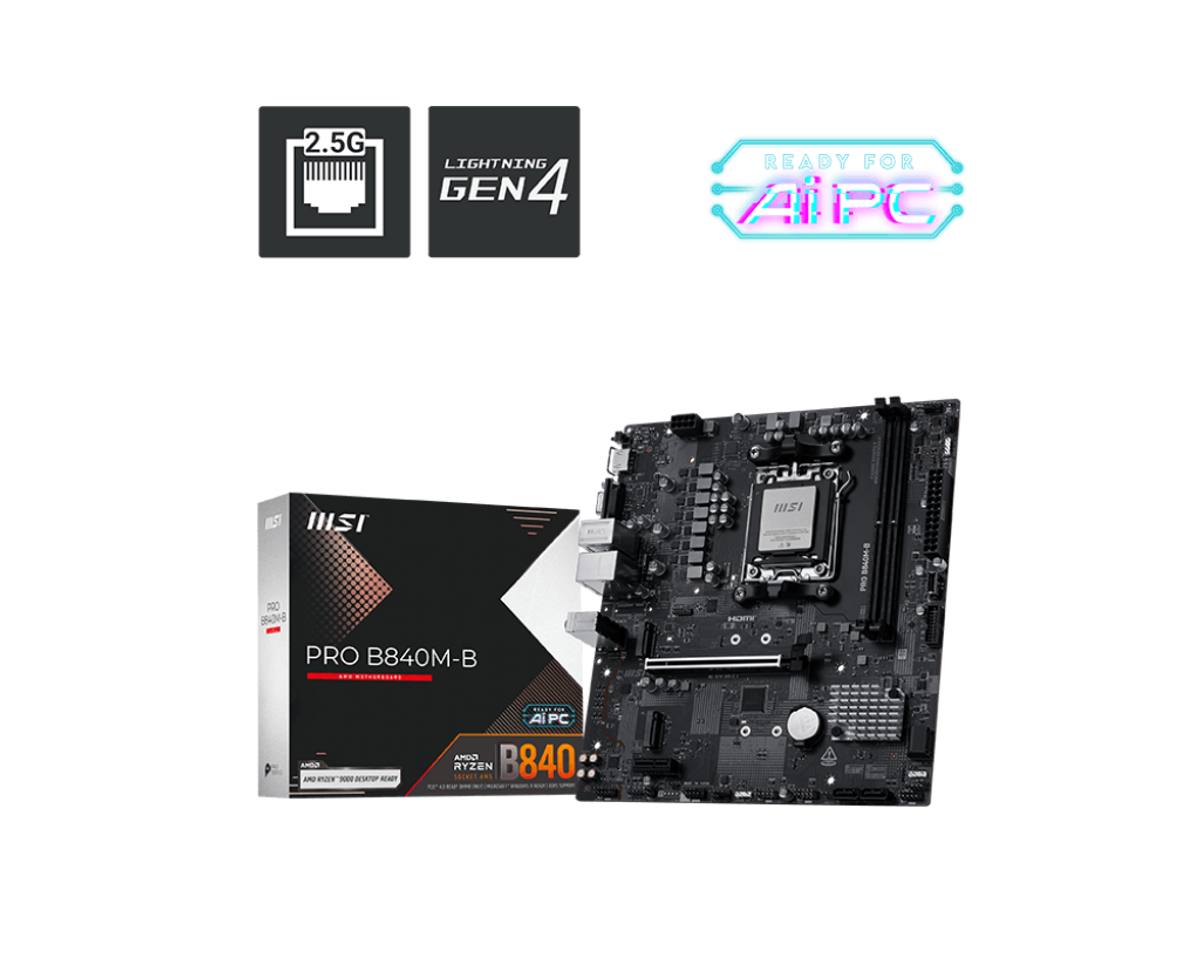 לוח אם  MSI PRO B840-B