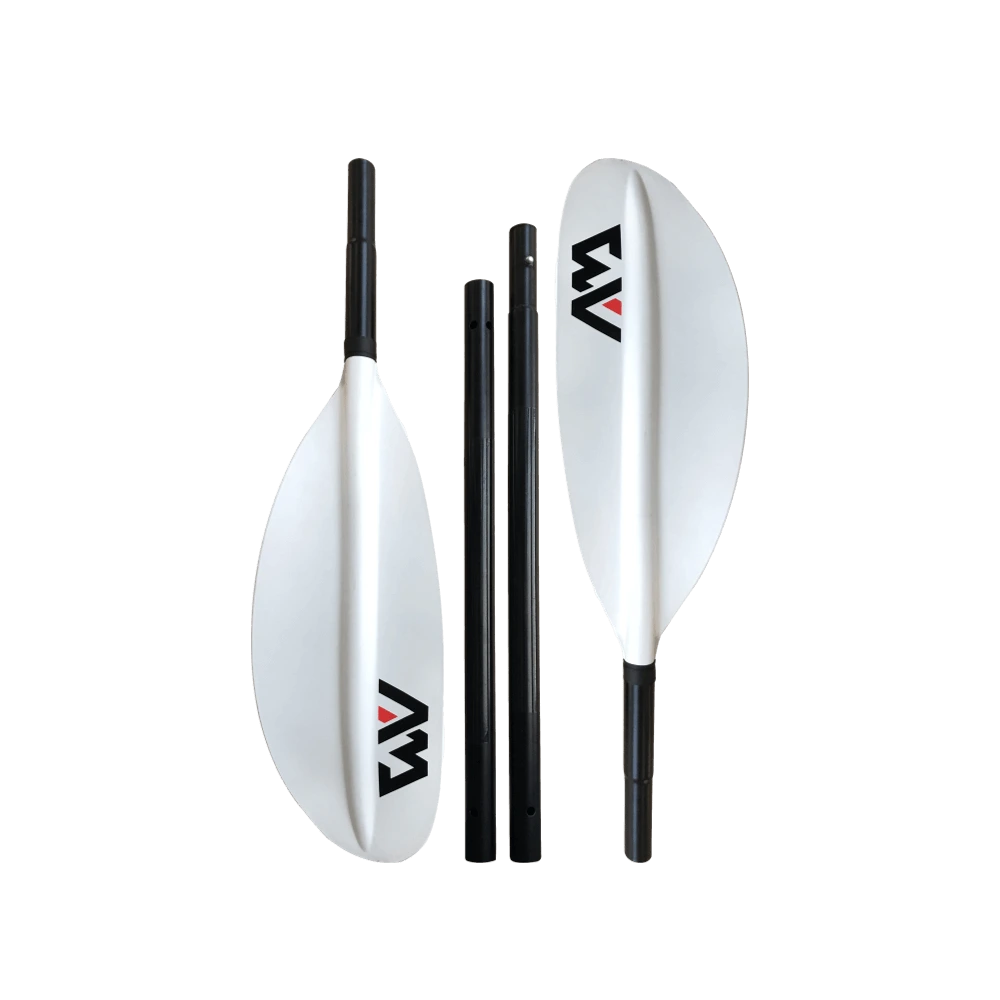 משוט לקיאק AQUA MARINA KP1 – אורך 220 ס"מ – משקל 1 ק"ג – פיר אלומיניום וכפות סיליקון