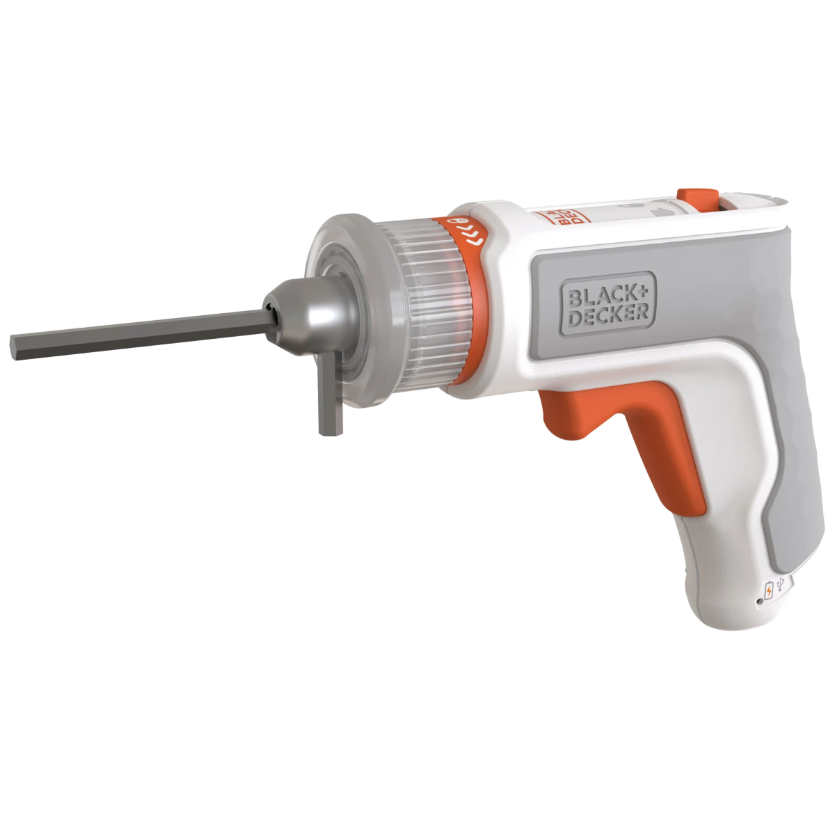 מברגה נטענת BLACK&DECKER 3.6V Li-Ion 1.5Ah מהירות 180 סל"ד מומנט 5.5Nm באחריות יבואן רשמי