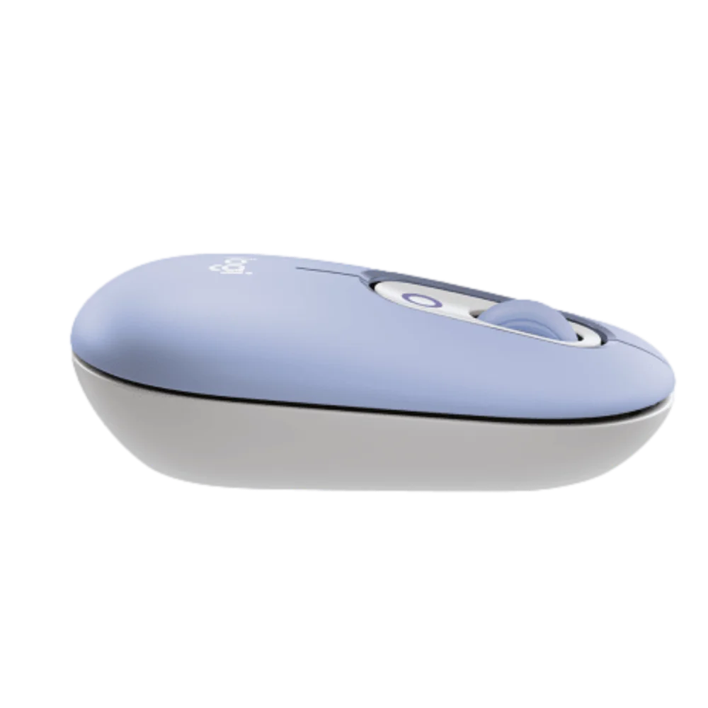 סט מקלדת ועכבר אלחוטיים בצבע לילך LOGITECH POP ICON COMBO