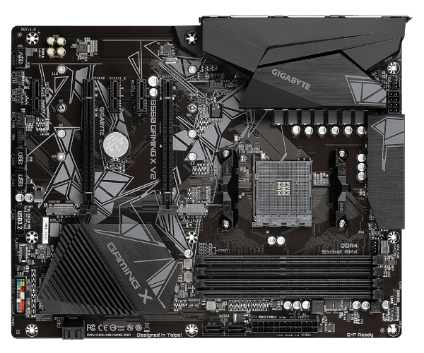 לוח אם Gigabyte B550 GAMING X V2 1.4 ATX DDR4 HDMI DVI AMD