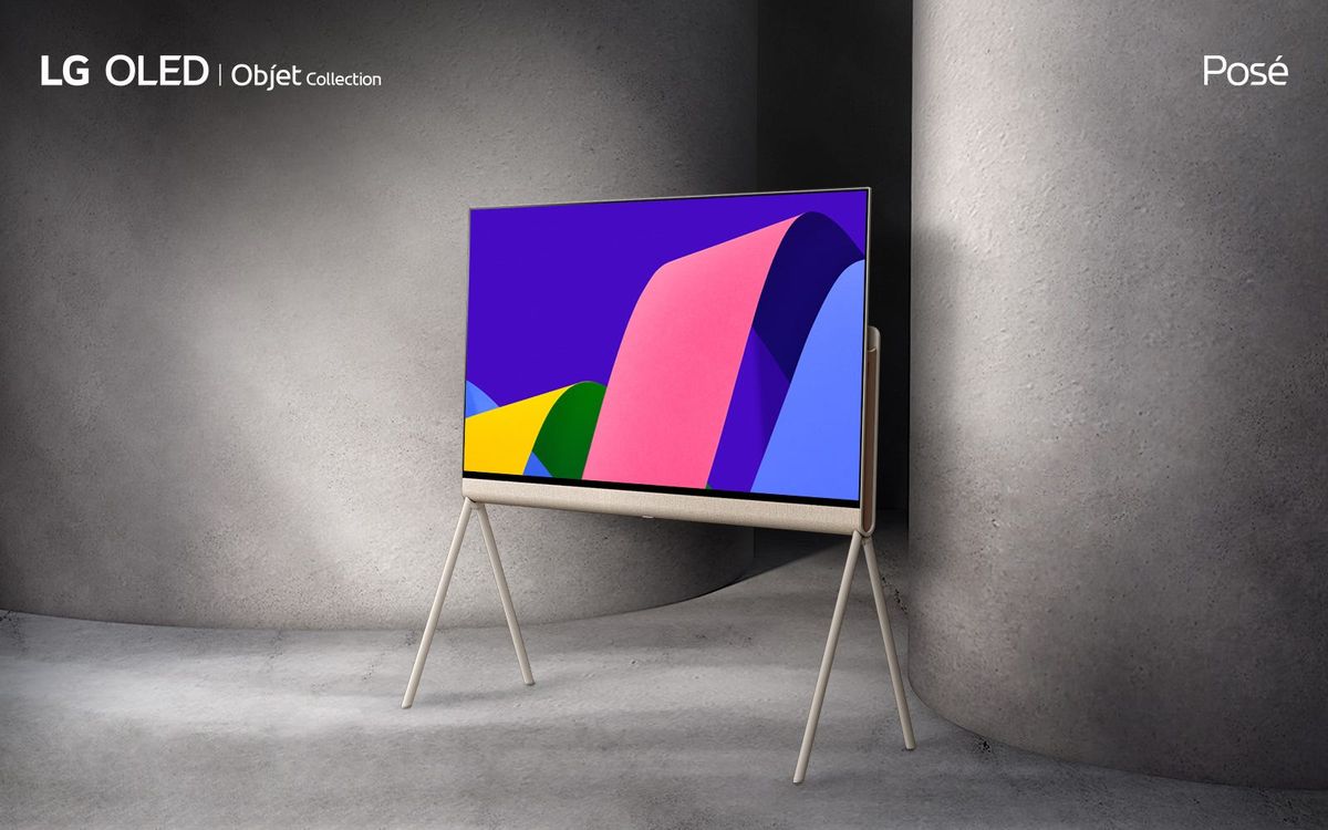 טלוויזיה 48 חכמה LG OLED Posé ברזולוציית 4K דגם: 48LX1Q6LA
