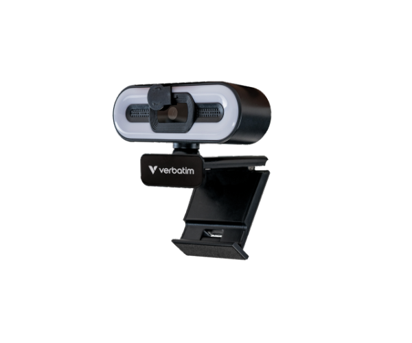 מצלמה Verbatim AWC-02 FHD 1080P Autofocus with Mic and Light