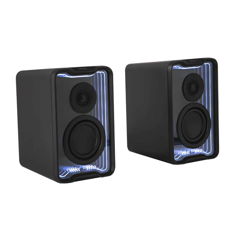 רמקול Bluetooth Edifier QR30 – הספק 15W+15W RMS – תגובת תדר 63Hz-20kHz – חיבורי Bluetooth, AUX 3.5 מ"מ ו-USB-A – צבע שחור